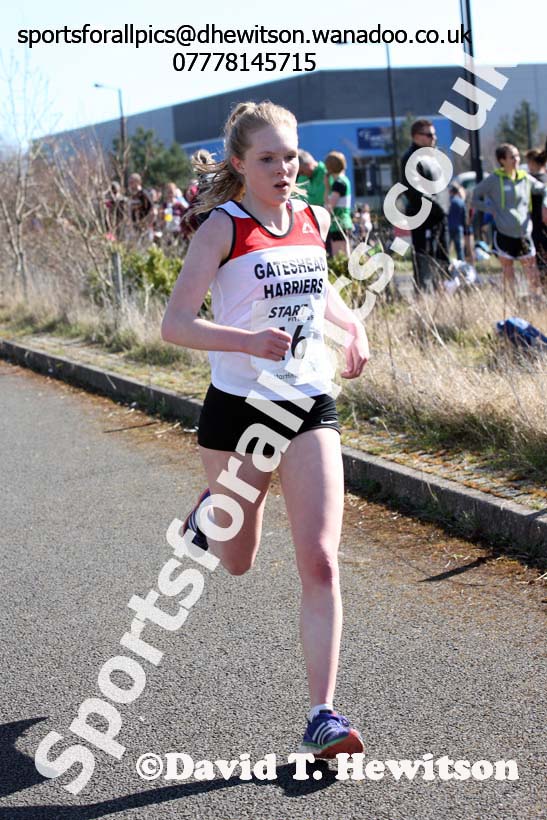 Senior womens Elswick Harriers Good Friday Road Relays. Photo: David T. Hewitson/Sports for All Pics